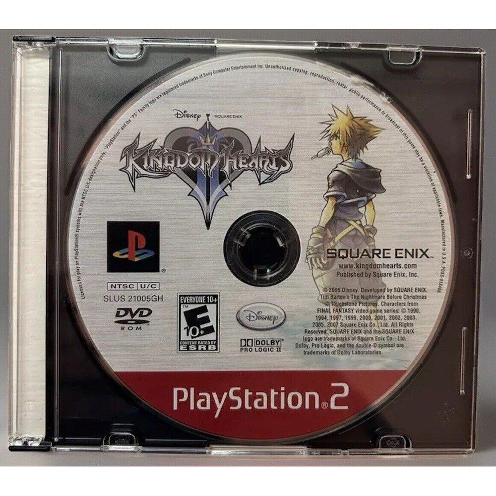 Kingdom Hearts 2 [Greatest Hits] - PlayStation 2 PS2 - Tested Working 👍 Disney